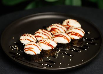 Опалённая сливочная креветка